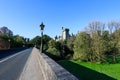 Lismore Castle, County Waterford, Ireland, on a tranquil spring day Royalty Free Stock Photo