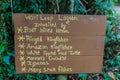 List of animals around Wari Loop hiking trail in Cockscomb Basin Wildlife Sanctuary, Beliz Royalty Free Stock Photo