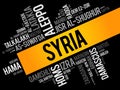 List of cities and towns in Syria