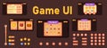 List of mobile games , Game UI kit , ui - ux