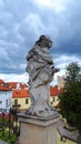 The Vrtba Garden in Prague is one of several fine High Baroque gardens in the Czech capital Royalty Free Stock Photo