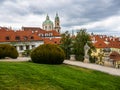 The Vrtba Garden in Prague is one of several fine High Baroque gardens in the Czech capital.