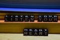 Listen your heart written on wooden blocks. Education and business concept