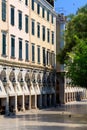 Liston at morning, Corfu city