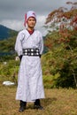 Lisu People with traditional dress. Lisu- a tribe of Arunachal Pradesh. Royalty Free Stock Photo