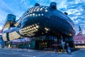 Lit Kunsthaus Graz In The Evening - Graz, Austria