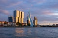 Dutch architecture and engineering urban development Royalty Free Stock Photo