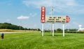 Litchfield Drive-in movie theatre, Illinois, USA Royalty Free Stock Photo