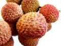 Litchis Royalty Free Stock Photo