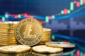Litecoin and cryptocurrency investing concept