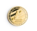 Litecoin. Digital cryptocurrency.