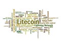 Litecoin word cloud