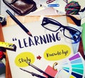 Literacy Skills School Wisdom Concept Royalty Free Stock Photo