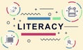 Literacy Training Schooling Study University Concept