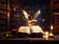 Literary Alchemy: Ancient Books and Magic Light Spell