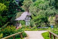 View of Haus, Alter Botanische Garten, Old Botanical Garden, Schleswig-Holstein, Kiel, Germany, Europe