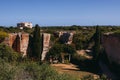 Lithica labyrinth in Menorca Royalty Free Stock Photo