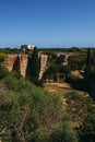 Lithica labyrinth in Menorca Royalty Free Stock Photo