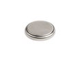 Lithium button cell battery CR2032 isolated on white Royalty Free Stock Photo