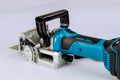 Lithium-Ion Cordless Plate Joiner, special milling machine tool only works a workshop using sipes