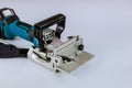 Lithium-Ion Cordless Plate Joiner, special milling machine tool only works a workshop using sipes