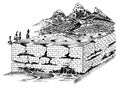 Lithosphere and the structure of the earth. Soil and Limestone. Geography geology background. Layers of tectonic plates