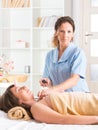 Lithotherapy Royalty Free Stock Photo