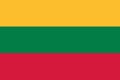 Lithuania flag vector