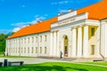 The Lithuania National Museum under the Gediminas hill in Vilnius,Lithuania...IMAGE Royalty Free Stock Photo