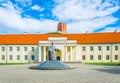 The Lithuania National Museum under the Gediminas hill in Vilnius,Lithuania...IMAGE Royalty Free Stock Photo