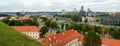 Lithuania in the summer. Vilnius panorama. Royalty Free Stock Photo