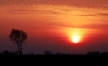 Lithuania sunset