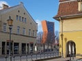Lithuania. Tilta Street in Klaipeda Royalty Free Stock Photo