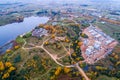 Lithuania Vilnius Pilaite district from above