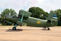 Lithuanian Air Force Antonov An-2 cargo plane