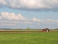 Lithuanian spring landscape Royalty Free Stock Photo