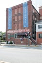 LITITZ, PA - AUGUST 30: The famed Wilbur Chocolate Company headquarters on Route 501 in Lititz on August 30, 2014 Royalty Free Stock Photo