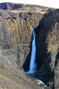 Litlanesfoss waterfall in Iceland