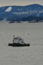 Litle House in Oslo Fjord on island norway scandinavia Royalty Free Stock Photo