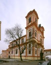 Litomerice Church of the Annunciation of the Virgin Mary Royalty Free Stock Photo