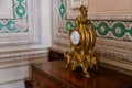 Litomysl, Czech Republic, 17 April 2022: castle chateau baroque representative interior with baroque classic furniture, old