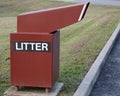 Litter receptacle