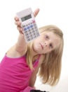 Little Accountant Royalty Free Stock Photo