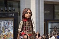 Little Amal, the 12-foot puppet of a Syrian refugee, begins a walking tour of New York City