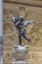 The Little angel with dolphin of Verrocchio