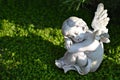 Little angel figurine Royalty Free Stock Photo