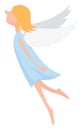 Little angel, illustration, vector Royalty Free Stock Photo