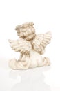 Little angel sculpture Royalty Free Stock Photo