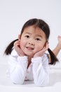 Little asian girl Royalty Free Stock Photo