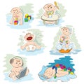 Little babies Royalty Free Stock Photo